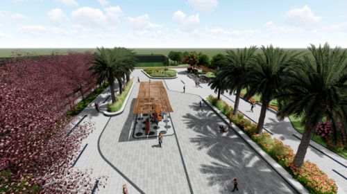 新銀灘正門大氣亮相，北海旅游項目建設邁入新進程